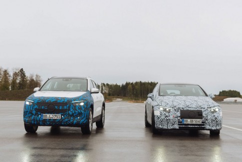 De nieuwe elektrische Mercedes EQA en topmodel EQS komen eraan! De nieuwe elektrische Mercedes EQA en topmodel EQS komen eraan!