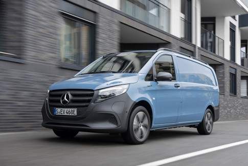 Vernieuwde Mercedes eVito nu ook voor lange afstand - tot 432 km actieradius Vernieuwde Mercedes eVito nu ook voor lange afstand - tot 432 km actieradius