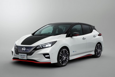 Nieuwe Nissan Leaf krijgt een sportief jasje: de Leaf Nismo Concept Nieuwe Nissan Leaf krijgt een sportief jasje: de Leaf Nismo Concept