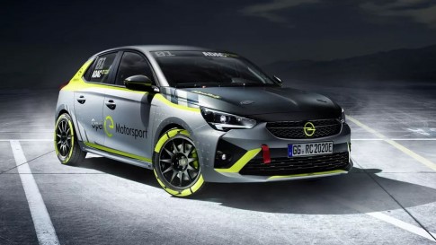 Opel onthult eerste elektrische rallyauto Opel onthult eerste elektrische rallyauto