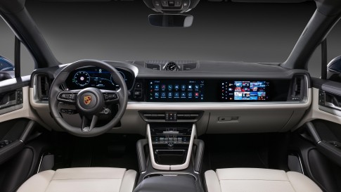 Foto's: zo ziet het nieuwe Porsche Cayenne interieur er uit