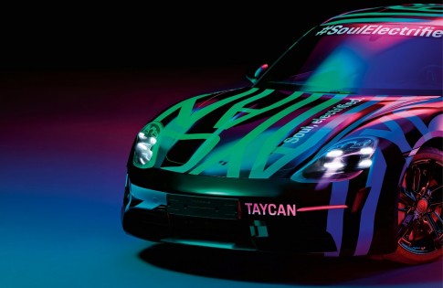 Nieuwe Porsche Taycan teaserafbeeldingen van productieversie