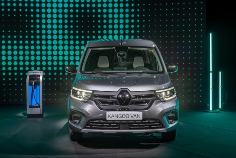 Gloednieuwe Renault Kangoo bestelauto gaat in 2022 volledig elektrisch