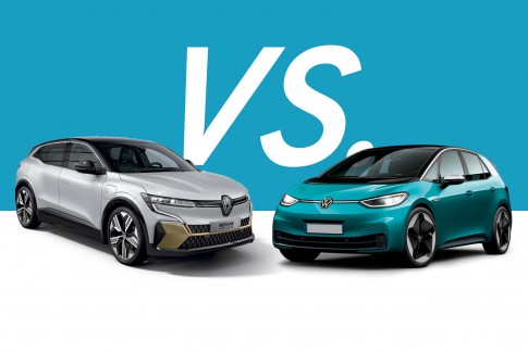 Naast elkaar: de nieuwe Renault Megane E-Tech Electric vs Volkswagen ID.3