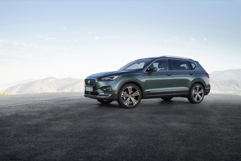 De gloednieuwe Seat Tarraco SUV zoekt het hogerop