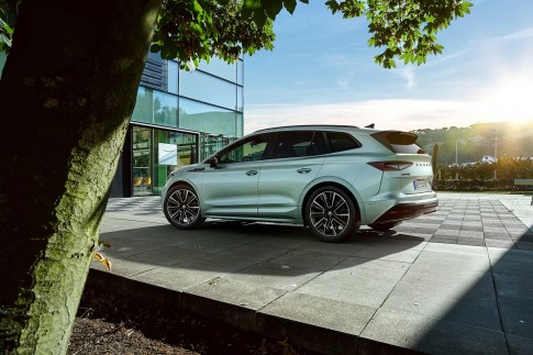 Elektrische Skoda Enyaq heeft wel 5 verschillende stijlen voor het interieur Elektrische Skoda Enyaq heeft wel 5 verschillende stijlen voor het interieur