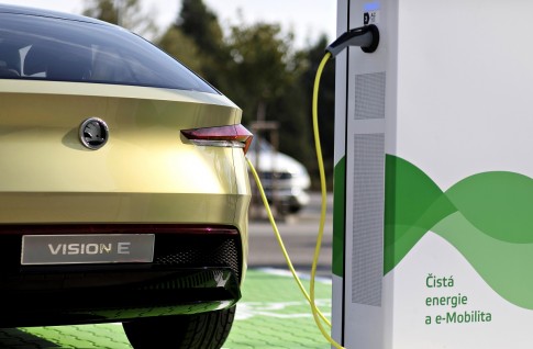 Skoda Vision E in beeld, de eerste volledig elektrische SUV van Skoda Skoda Vision E in beeld, de eerste volledig elektrische SUV van Skoda