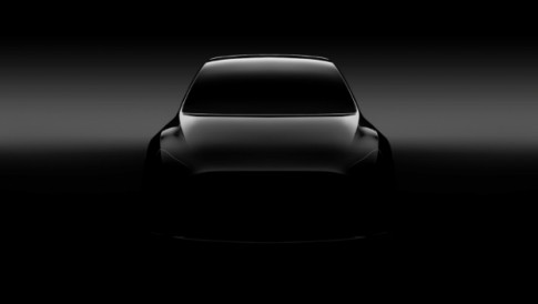 Elon Musk laat eerste Tesla Model Y afbeelding zien