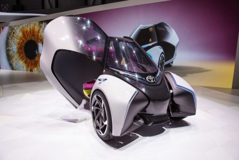 De i-Tril concept is Toyota's elektrische stadsauto van de toekomst De i-Tril concept is Toyota's elektrische stadsauto van de toekomst
