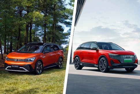 Volkswagen ID.6 en Audi Q5 e-tron: elektrische 7-zits SUV's ook naar Europa? Volkswagen ID.6 en Audi Q5 e-tron: elektrische 7-zits SUV's ook naar Europa?