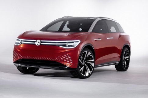 Volkswagen ID Roomzz is het Duitse antwoord op de Tesla Model X Volkswagen ID Roomzz is het Duitse antwoord op de Tesla Model X