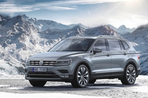 Eind 2017 te leasen: zevenzits Volkswagen Tiguan Allspace SUV