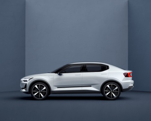 Eerste elektrische Volvo auto wordt een hatchback met grote actieradius