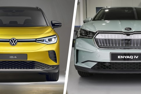 Vergelijk: de Volkswagen ID.4 versus Skoda Enyaq iV [UPDATE]