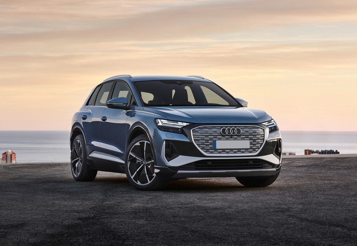Nu officieel de Audi Q4 etron komt in juni, vanaf 48.295 euro