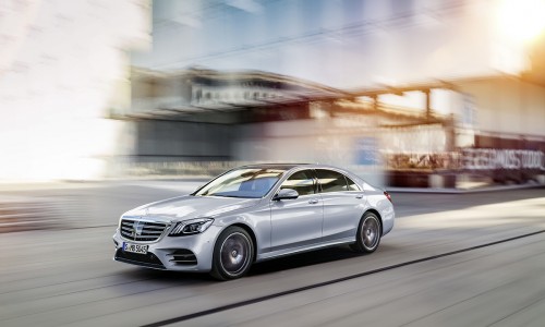 Mercedes teased augmented reality van nieuwe S-klasse