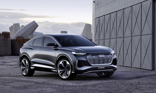 Audi zet de elektrificatie voort en toont Q4 Sportback e-tron concept Audi zet de elektrificatie voort en toont Q4 Sportback e-tron concept