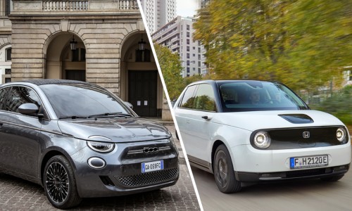 Head to head: de Honda e en Fiat 500e Head to head: de Honda e en Fiat 500e