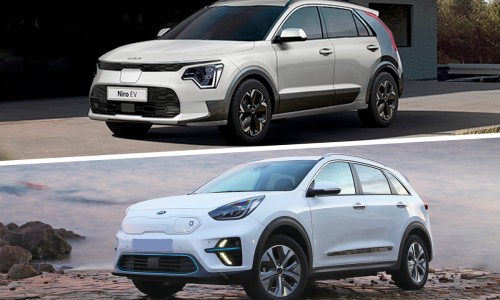 Kia Niro EV vs. Kia e-Niro: hoe de elektrische crossover nóg beter is gemaakt Kia Niro EV vs. Kia e-Niro: hoe de elektrische crossover nóg beter is gemaakt
