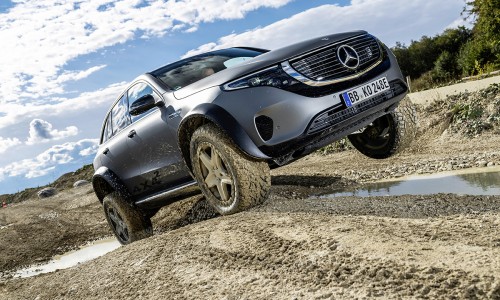 Met deze extreme EQC 4x4 laat Mercedes de kracht van EV's zien