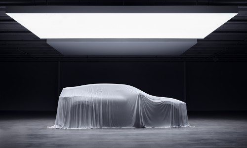 De Polestar 3 is in grote lijnen te zien op een nieuwe teaser afbeelding