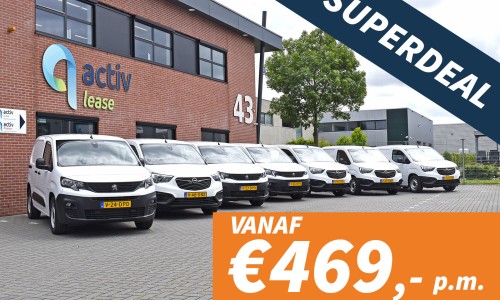 SUPERDEAL! Opel Combo-e en Peugeot e-Partner DIRECT uit voorraad leverbaar! SUPERDEAL! Opel Combo-e en Peugeot e-Partner DIRECT uit voorraad leverbaar!