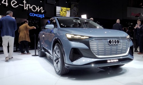 Audi Q4 e-tron concept steelt de show