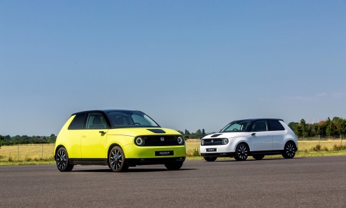 Elektrische Honda e gooit charmes in de strijd op Goodwood