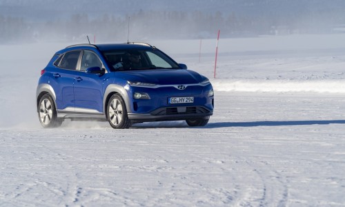 De Hyundai Kona Electric presteert ook goed bij extreem lage temperaturen