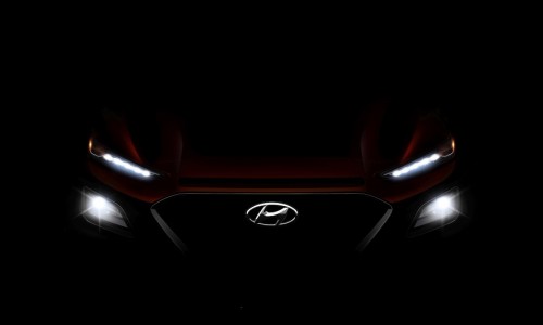 Hyundai Kona SUV toont zijn gezicht Hyundai Kona SUV toont zijn gezicht
