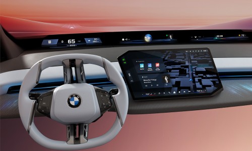 Zo ziet het futuristische interieur van de nieuwe BMW's eruit Zo ziet het futuristische interieur van de nieuwe BMW's eruit