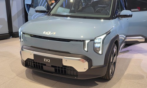 Kia EV2 van dichtbij bekeken, elektrische instapper vanaf maart 2026 in Nederland