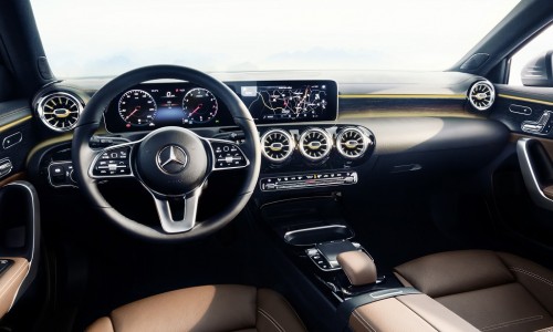 Lease de Mercedes-Benz A-klasse binnenkort met vernieuwd dashboard