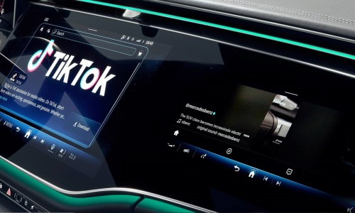 TikTok komt naar de Mercedes E-Klasse in nieuw interieur