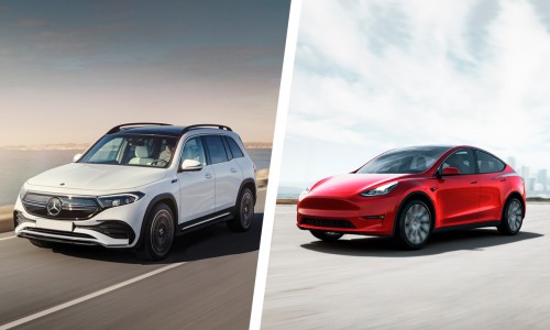 Mercedes-Benz EQB vs Tesla Model Y - elektrische zevenzitters Mercedes-Benz EQB vs Tesla Model Y - elektrische zevenzitters
