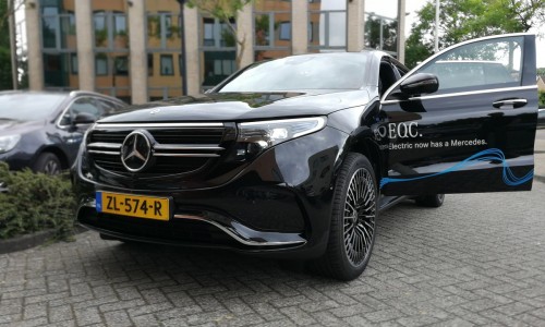 De Mercedes-Benz EQC in vijf opvallende foto's
