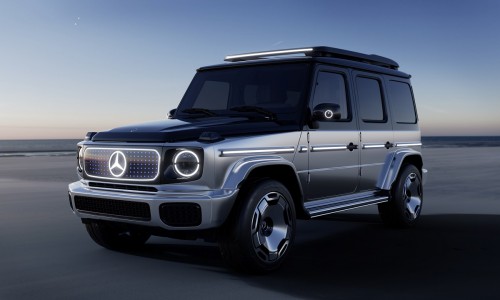 Video: elektrische Mercedes EQG draait volledig om zijn as Video: elektrische Mercedes EQG draait volledig om zijn as