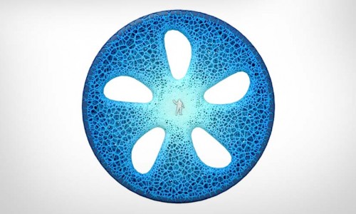 Michelin autoband van de toekomst kan niet lek Michelin autoband van de toekomst kan niet lek