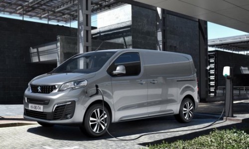 De Peugeot e-Expert elektrische bedrijfswagen verschijnt in 2020