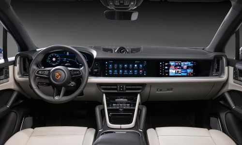Foto's: zo ziet het nieuwe Porsche Cayenne interieur er uit