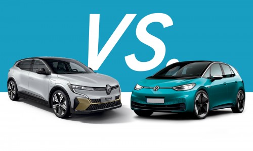 Naast elkaar: de nieuwe Renault Megane E-Tech Electric vs Volkswagen ID.3
