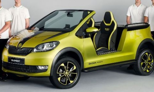 Studenten bouwen elektrische Skoda buggy Studenten bouwen elektrische Skoda buggy