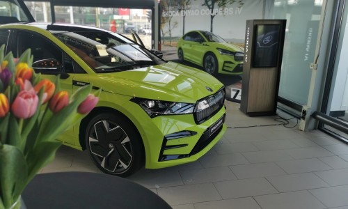 Skoda Enyaq Coupé preview: gifgroene stekkerauto met spierballen
