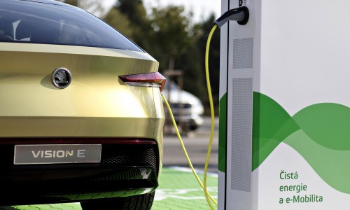 Skoda Vision E in beeld, de eerste volledig elektrische SUV van Skoda Skoda Vision E in beeld, de eerste volledig elektrische SUV van Skoda