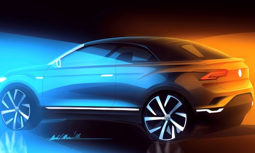 De Volkswagen T-Roc kan u vanaf 2020 leasen als cabriolet-SUV bij ActivLease