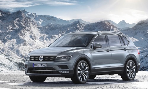 Eind 2017 te leasen: zevenzits Volkswagen Tiguan Allspace SUV