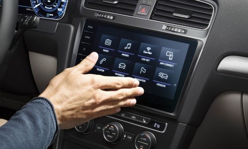 Het Discover Pro navigatiesysteem van de nieuwe Volkswagen e-Golf Het Discover Pro navigatiesysteem van de nieuwe Volkswagen e-Golf