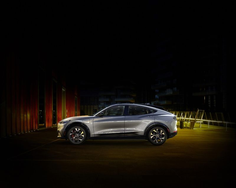 Ford Mustang Mach-E 91kWh ev rally extended range awd 358kW aut