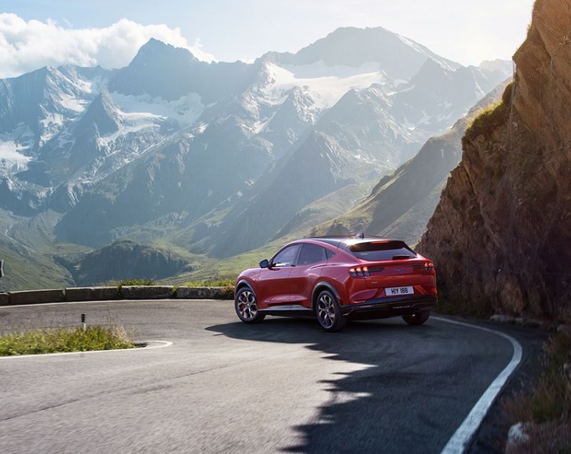 Ford Mustang Mach-E 91kWh ev rally extended range awd 358kW aut