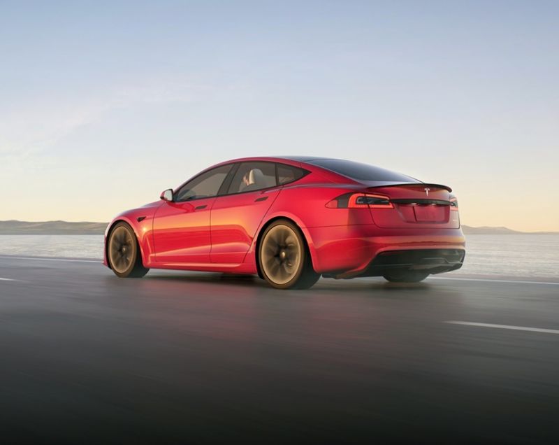 Tesla Model S 100kWh Long Range AWD - Deep Blue